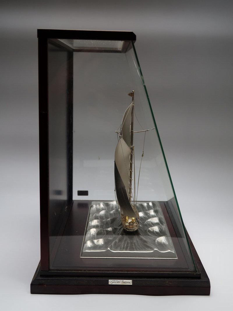 関工芸 武比古 SILVER985 銀製帆船ヨット 約101gV364GK1
