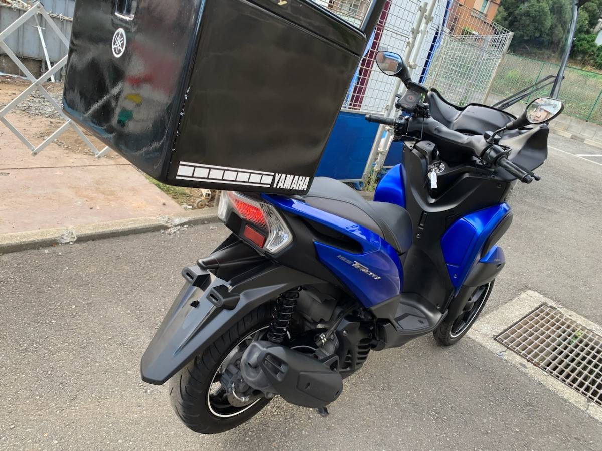 トリシティ125の側車付オートバイ（軽）としての登録と普通免許仕様化