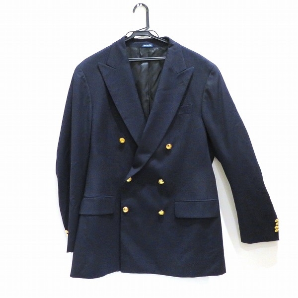 ラルフローレン ネイビー LLサイズ ヴィンテージ テーラード