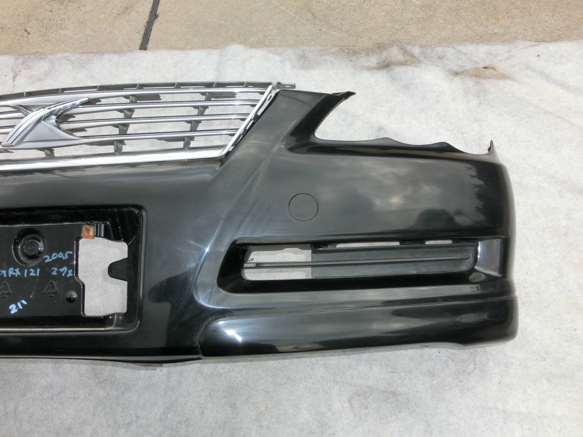 マークX　GRX121 2005年 フロントバンパー　211_5