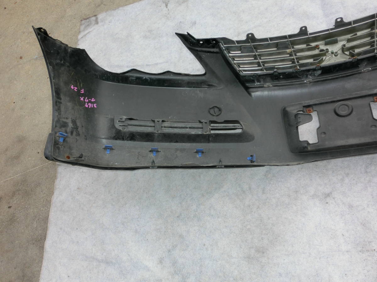 マークX　GRX121 2005年 フロントバンパー　211_9