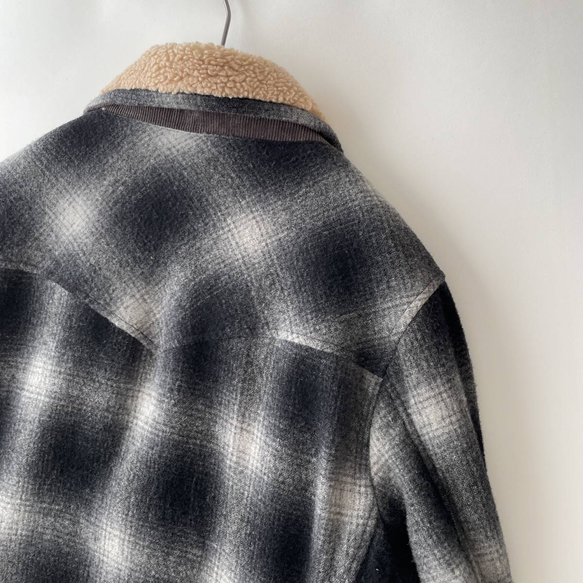美品】nonnative size/0 (id) ノンネイティブ ボアコート ランチ  