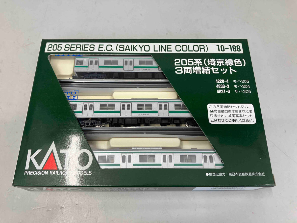KATO 205系 (埼京線色) 10-188 KATO 10-187+-188 205系（埼京