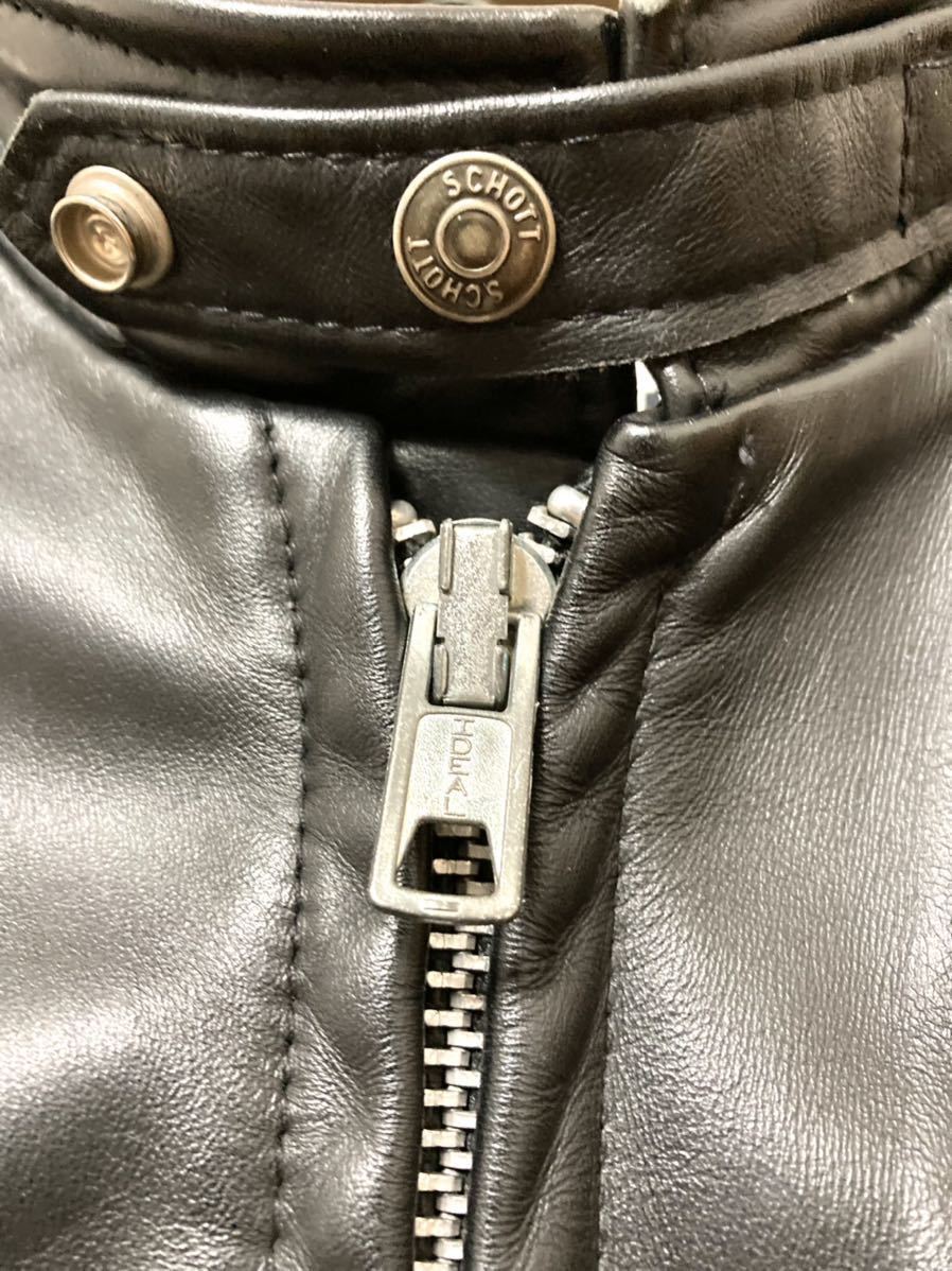 schottシングルライダース 38 ショット