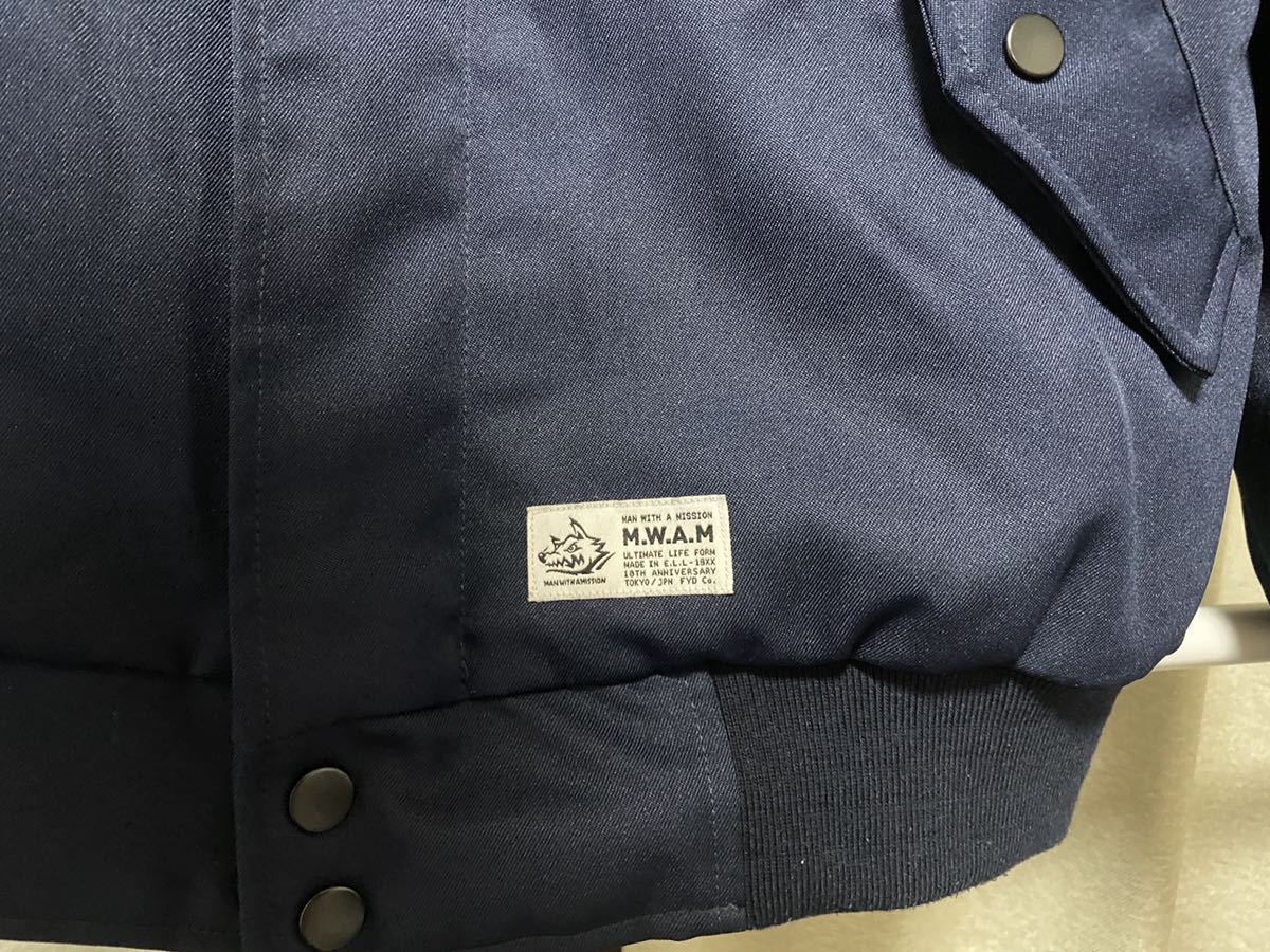A MAN WITH S ドカジャン(Lサイズ) Under マンウィズアミッション 田中