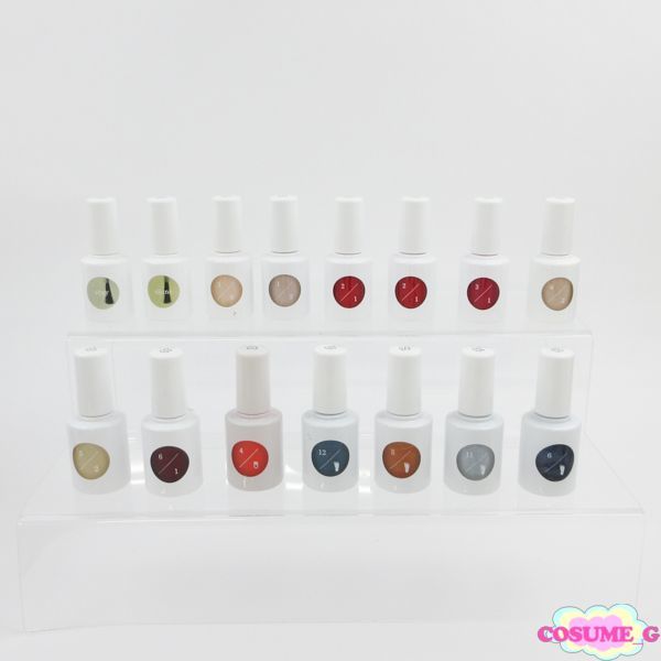 ウカ ベースコート レッドスタディ ベージュスタディ オレンジスタディ ペディキュアスタディ トップコート 15点セット MC036