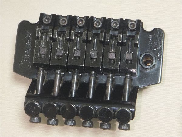 日本製 CHARVEL BY JACKSON シャーベル ブリッジ FLC-101 フロイドローズ Floyd Rose ブラック 黒 タケウチ TAKEUCHI TRS