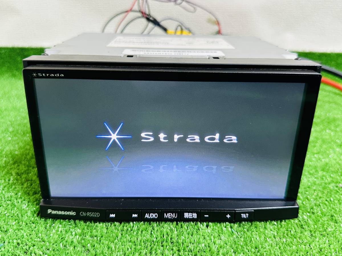 Panasonic strada CN-RX02D 2din カーナビ ☆30日保証☆地図2026年