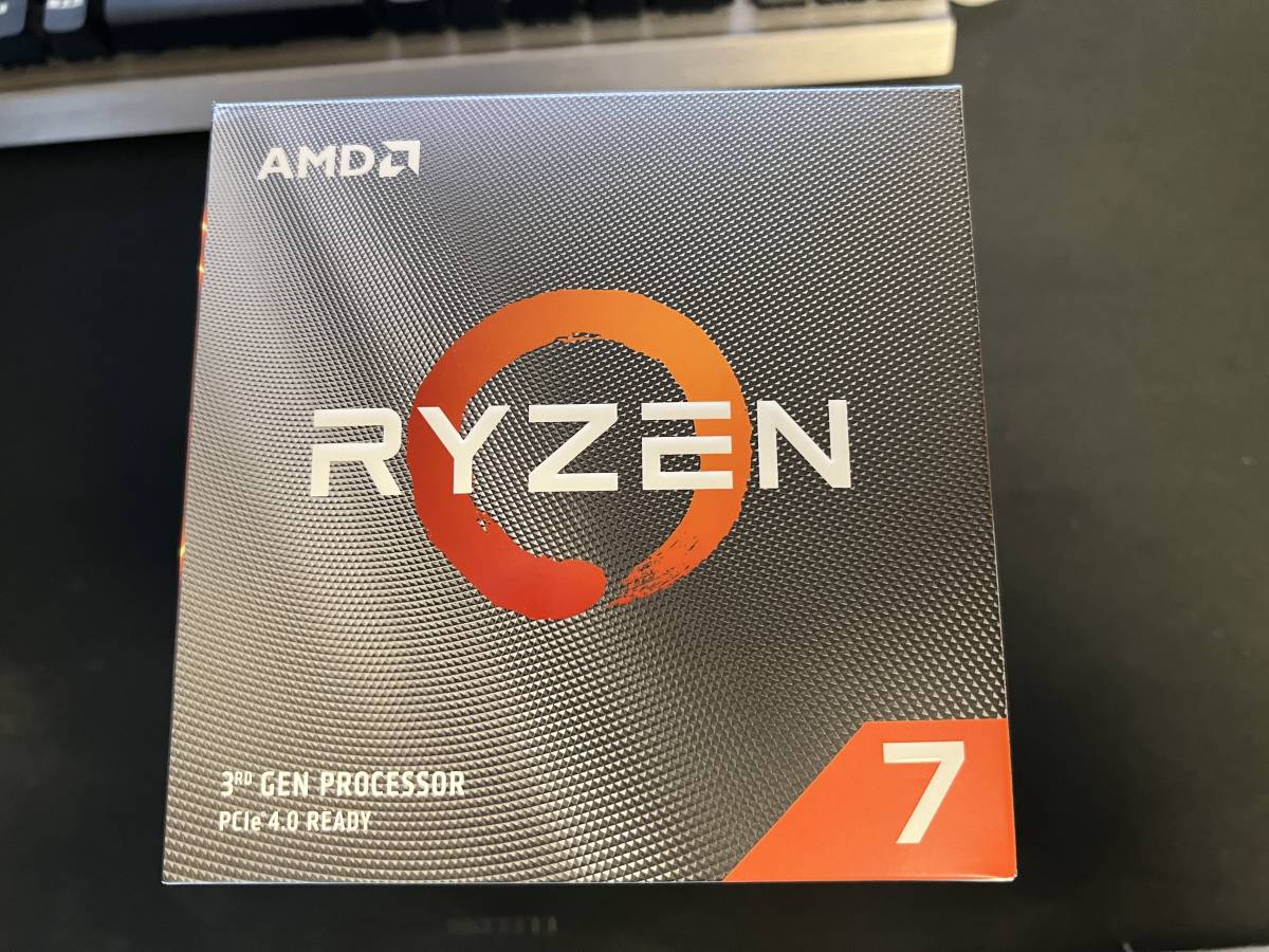 AMD Ryzen7 3700X CPUクーラー未使用 AMD 3700X 0 セット CPU⁄純正 2026年