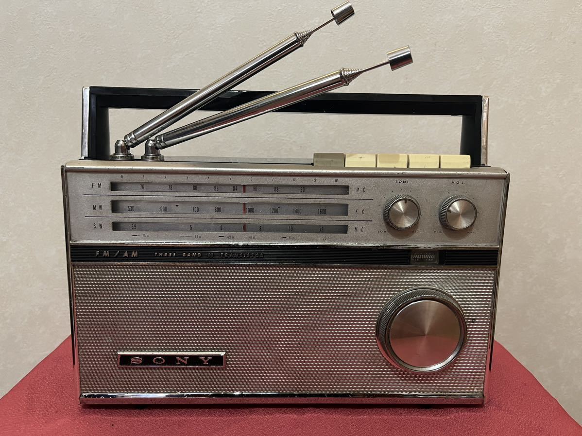 SONY 昭和39年販売トランジスタラジオTFM116J