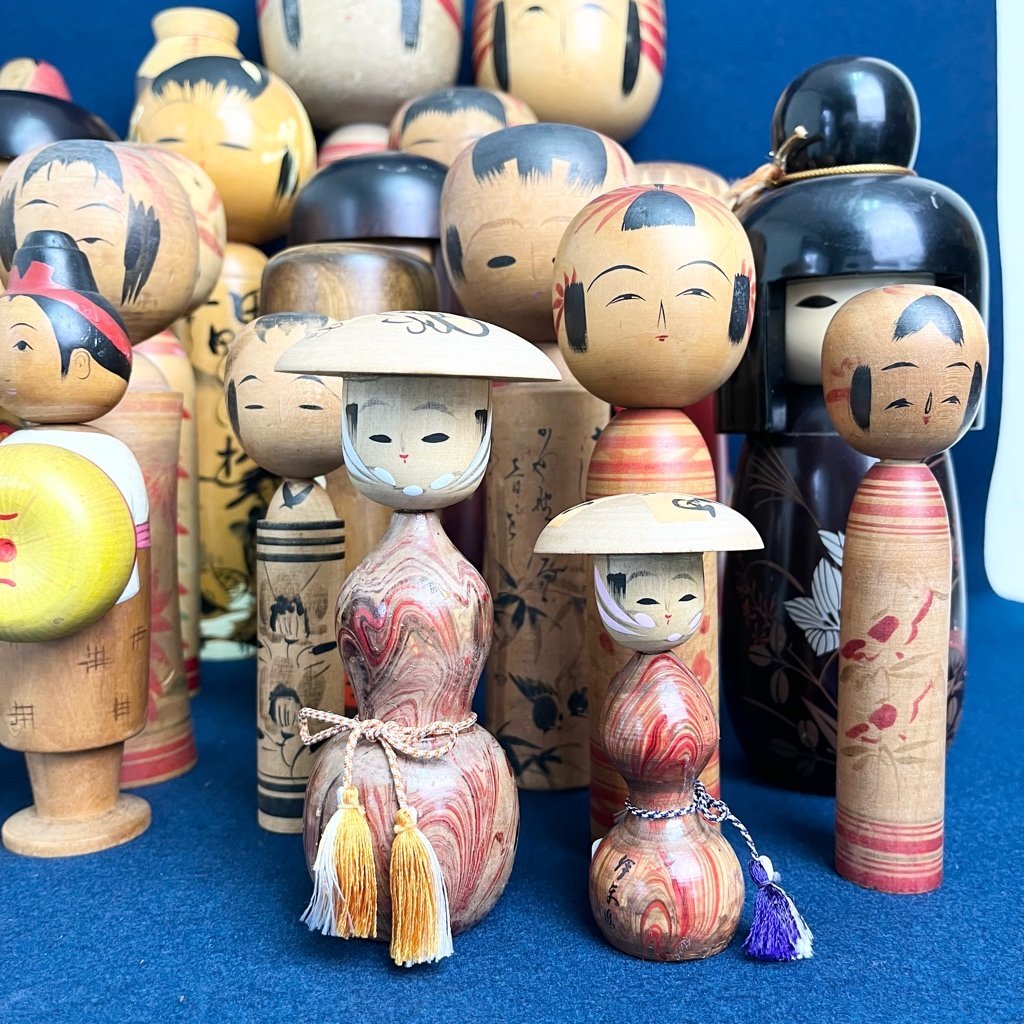 D-3 昭和レトロ 【希少/まとめて】伝統こけし 12体セット 大量コレクション D-3 昭和レトロ 【希少/まとめて】伝統こけし 12体セット 大量