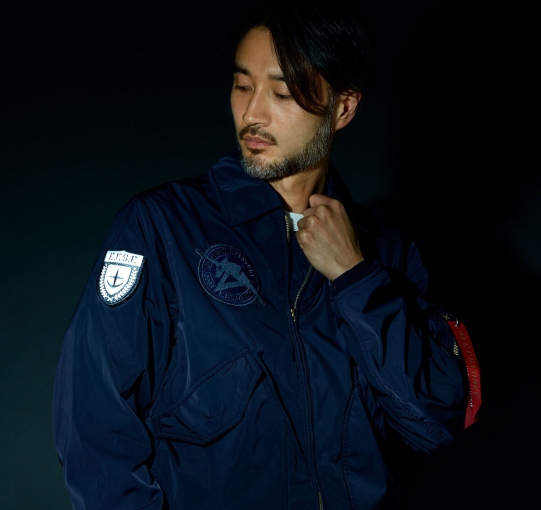 STRICT-G ALPHA MA-1 逆襲のシャア シャアモデル Lサイズ STRICT-G