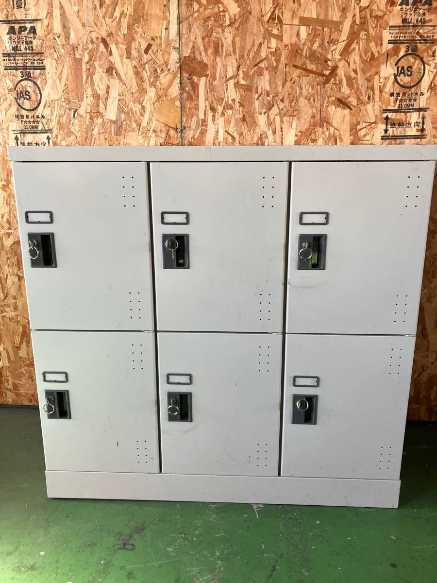 コクヨ | 6人用ロッカー 6人用ロッカー・3列2段 LK-DN6SAWN