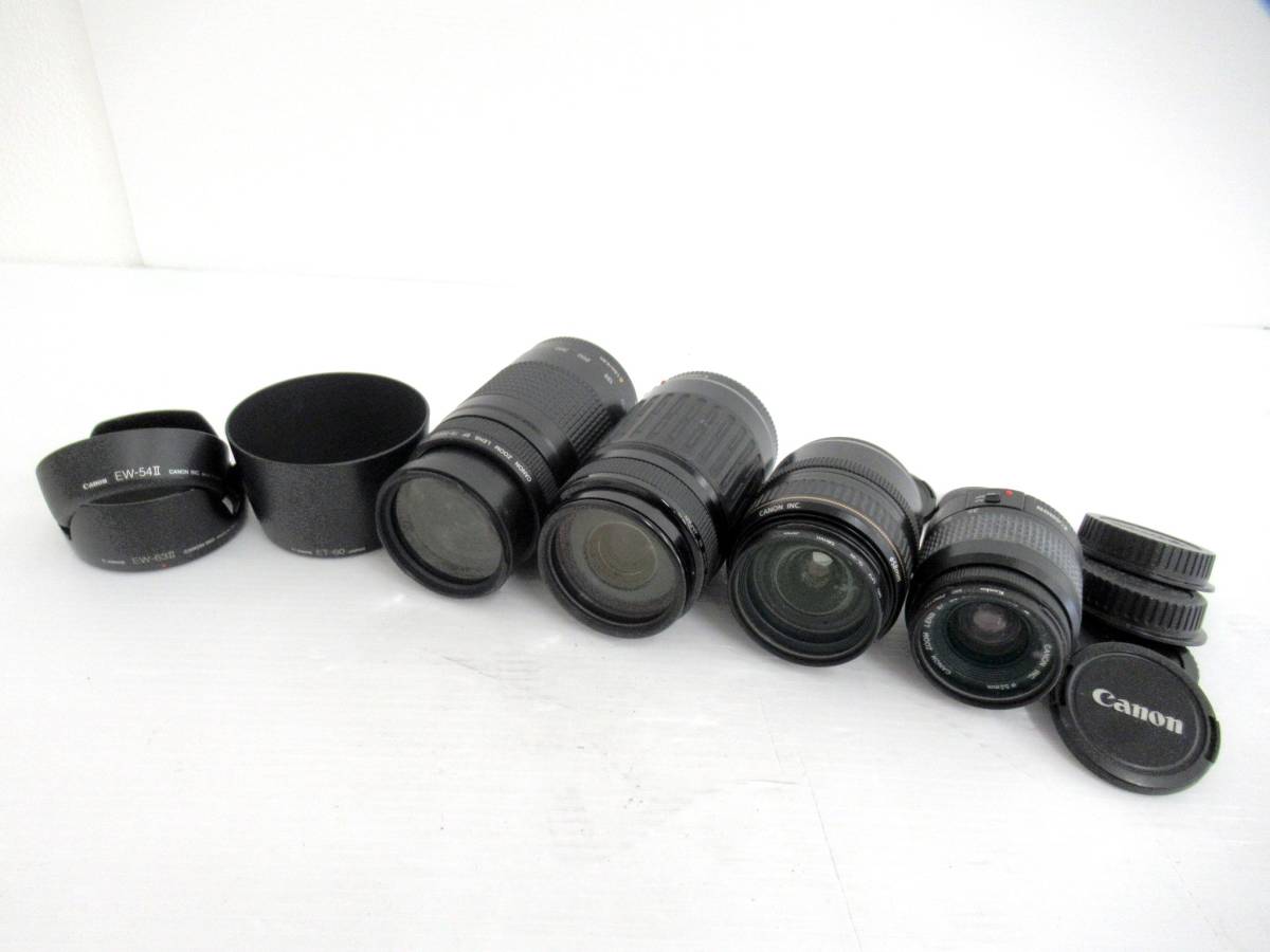 Canon/キヤノン】酉①24//EFレンズ4本/35-80mm/75-300mm/28-105mm/75-