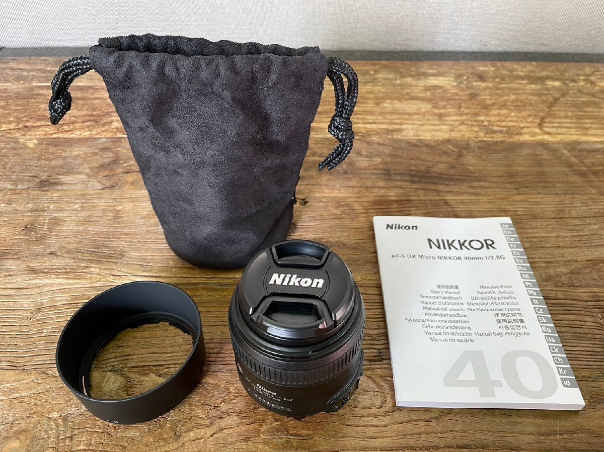  ニコン AF-S DX 40mm F2.8 G Micro 展示品/動作未チェック品 9309(ニコン)｜売買されたオークション情報、yahooの商品情報をアーカイブ公開 - オークファン ニコン