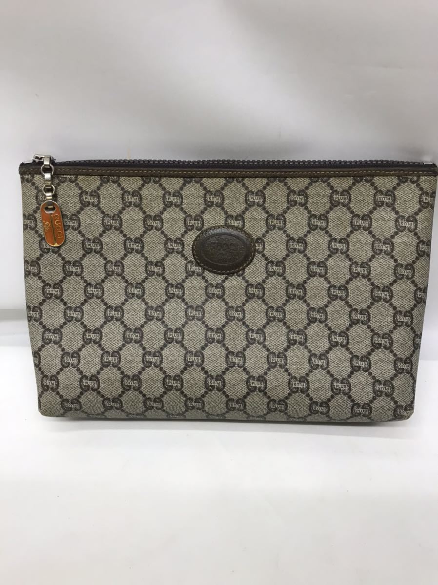 GUCCI クラッチバッグ グッチ セカンドバッグ プラス PVC ポーチ PLUS