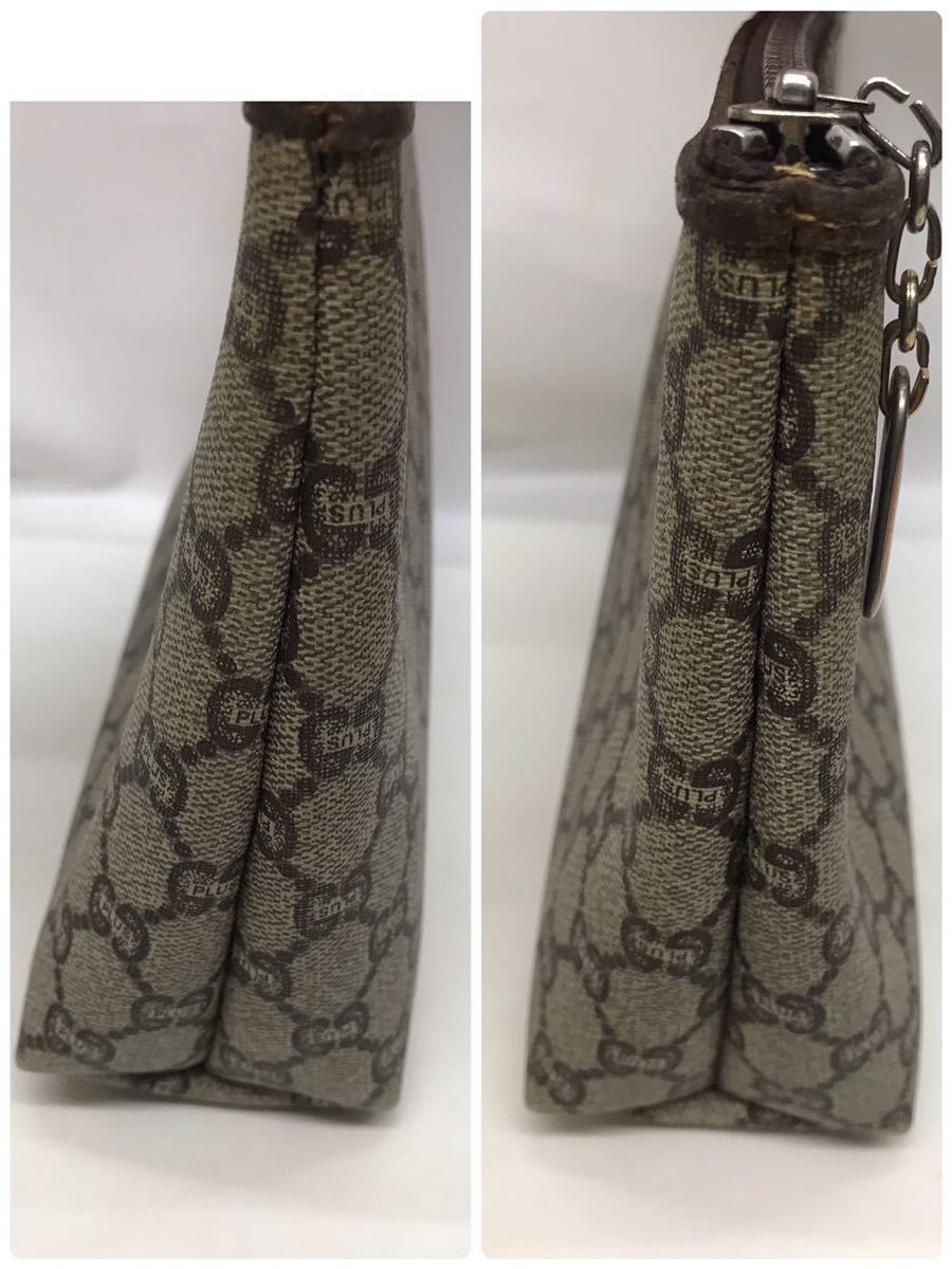GUCCI クラッチバッグ グッチ セカンドバッグ プラス PVC ポーチ PLUS