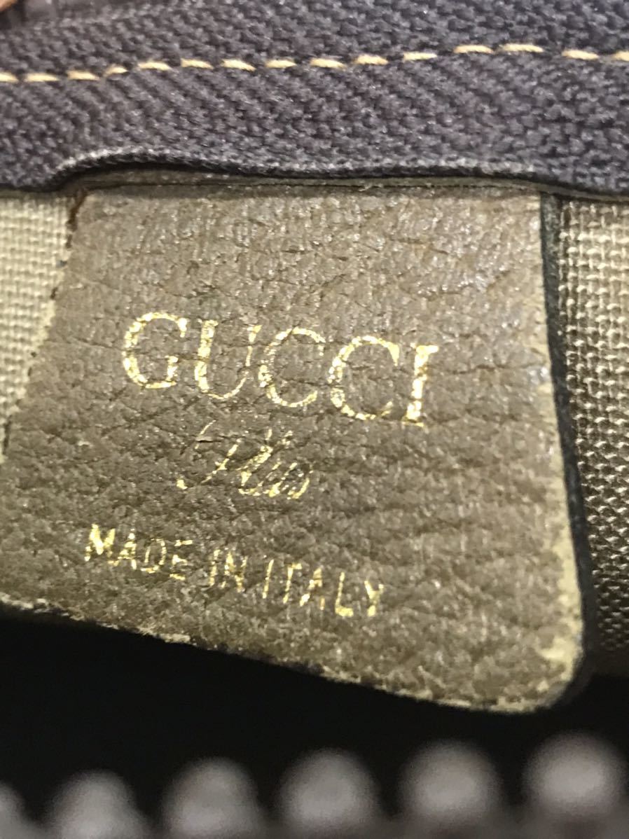GUCCI クラッチバッグ グッチ セカンドバッグ プラス PVC ポーチ PLUS
