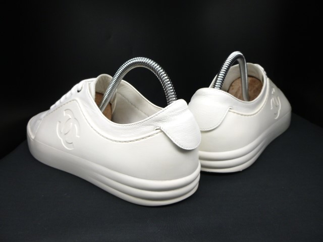 ◇本物保証◇シャネル◇CHANEL◇メンズ/CC/ココ/スニーカー/レザー