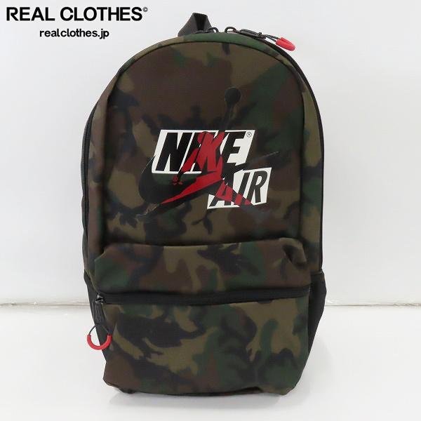 【未使用】NIKE/ナイキ AIR JORDAN/エアジョーダン CAMO/カモ 迷彩 バックパック/リュック 677838786125 /080
