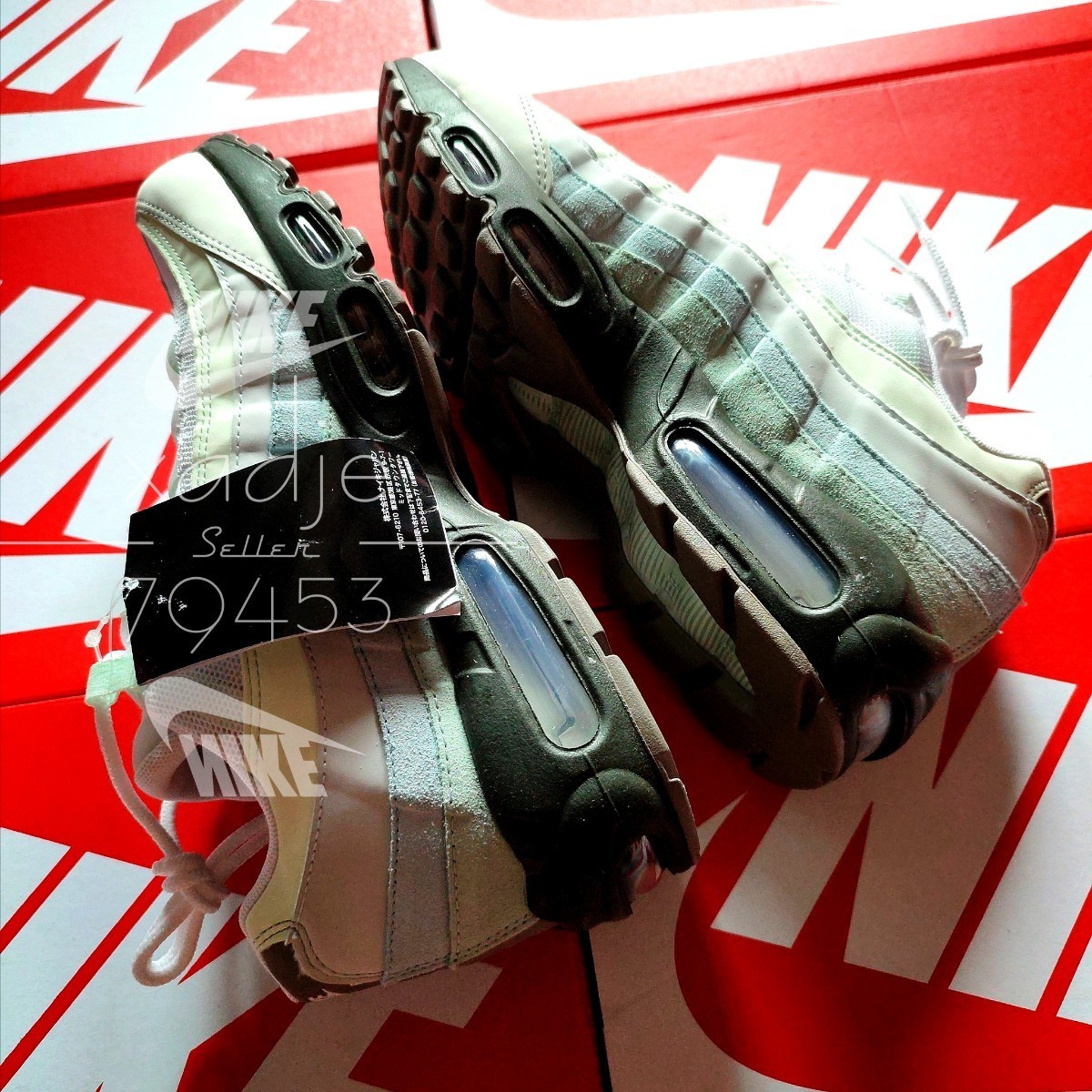 新品 正規品 NIKE ナイキ AIR MAX 95 エアマックス 95 グレー ミント 