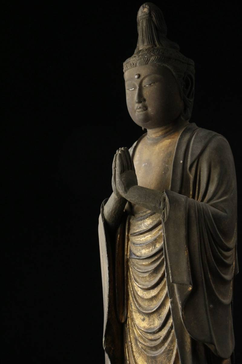 玉眼 木彫 仏像 桃山～江戸時代 美術品 公式通販 【LIG】江戸時代中期頃