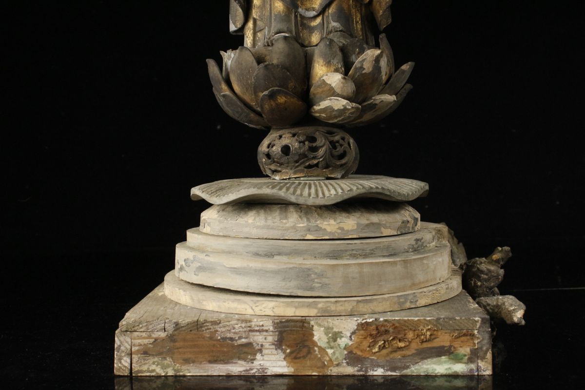 玉眼 木彫 仏像 桃山～江戸時代 美術品 公式通販 【LIG】江戸時代中期頃