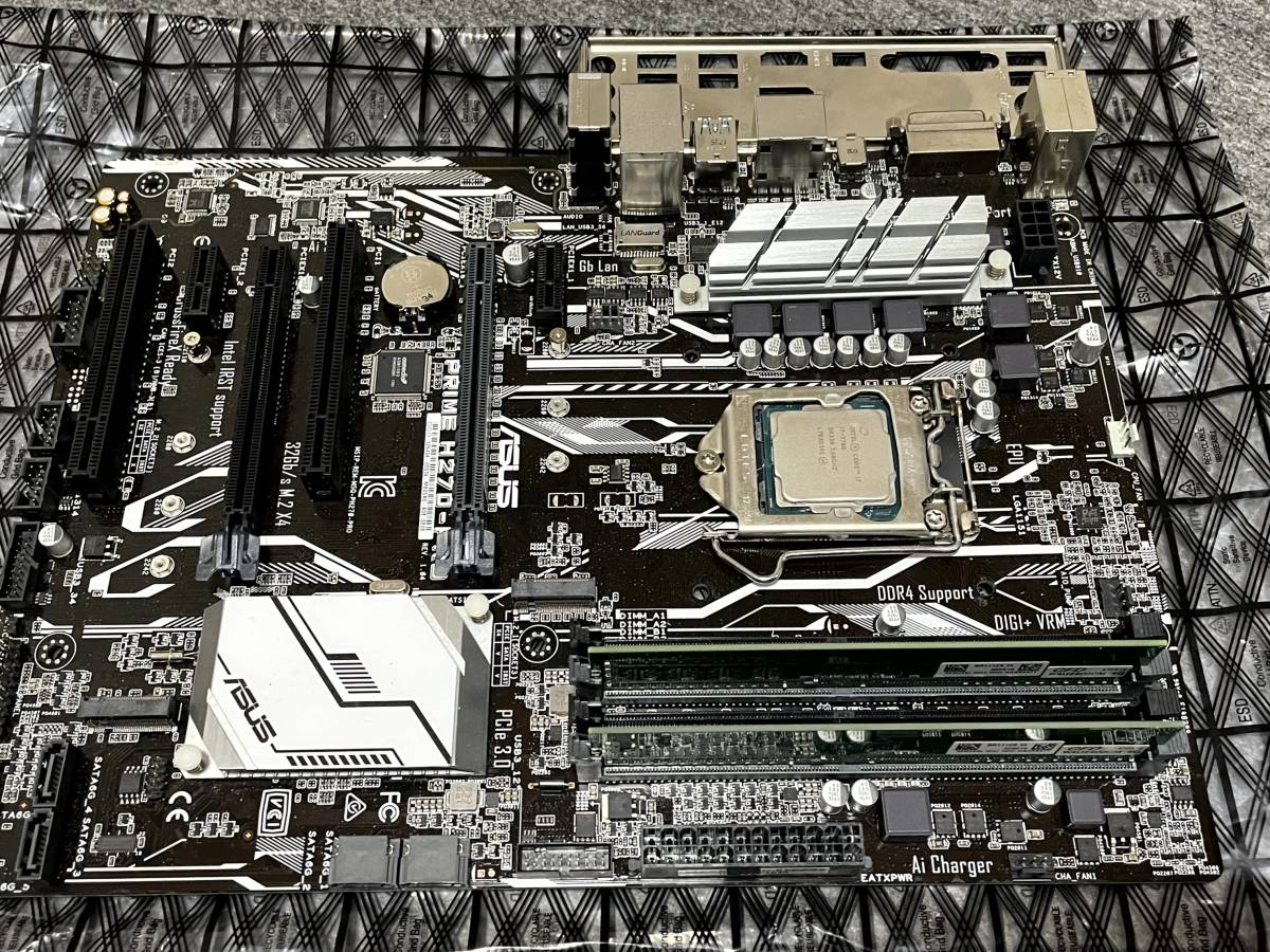 その他 i7-7700 Asus H270-Pro Crucial DDR4 16GB Core i7-7700、ASUS ATXマザーボード PRIME H270-PRO、Crucial DDR4