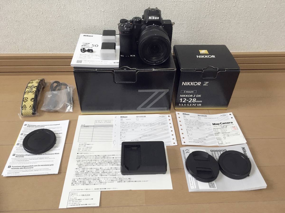 NIKON Z50 NIKKOR Z DX 12-28mm F3.5-5.6 PZ VR 送料込み(ニコン 