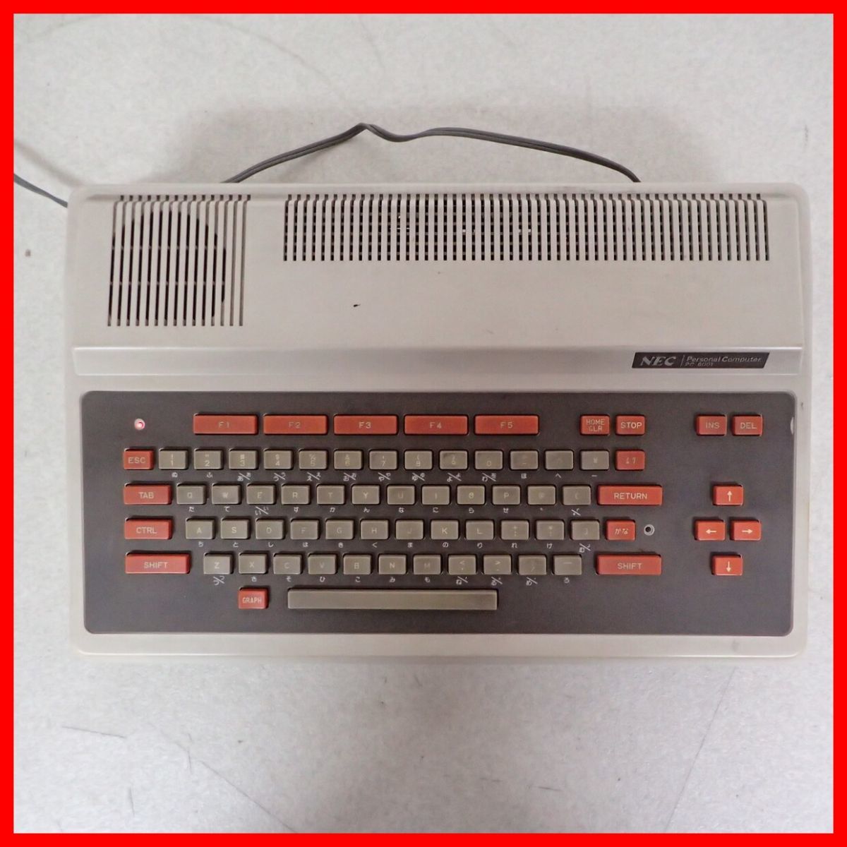 NEC パーソナルコンピュータ PC-6001mkII 本体 外箱付き レトロPC PC