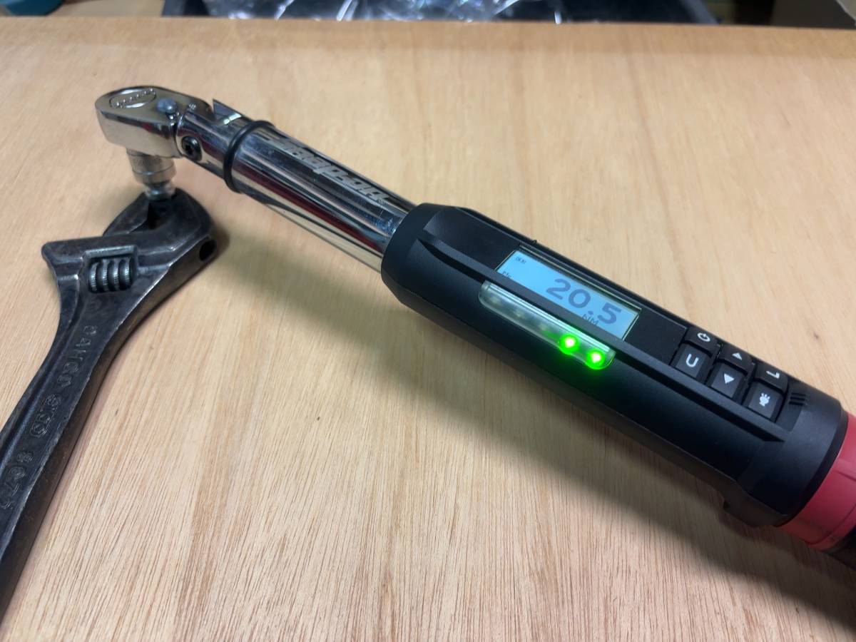 超美品☆スナップオン デジタルトルクレンチ ATECH2F100BN☆Techangle 