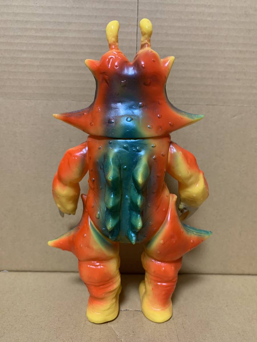 ミラーマン登場 宇宙怪獣 キングザイガー ソフビ 公開当時品 ミラー