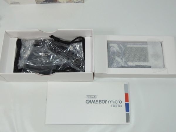 GAMEBOY micro ゲームボーイ ミクロ 天野喜孝デザインFFモデル 同梱 ゲームボーイ アドバンス FF4 ファイナルファンタジーⅳ ...