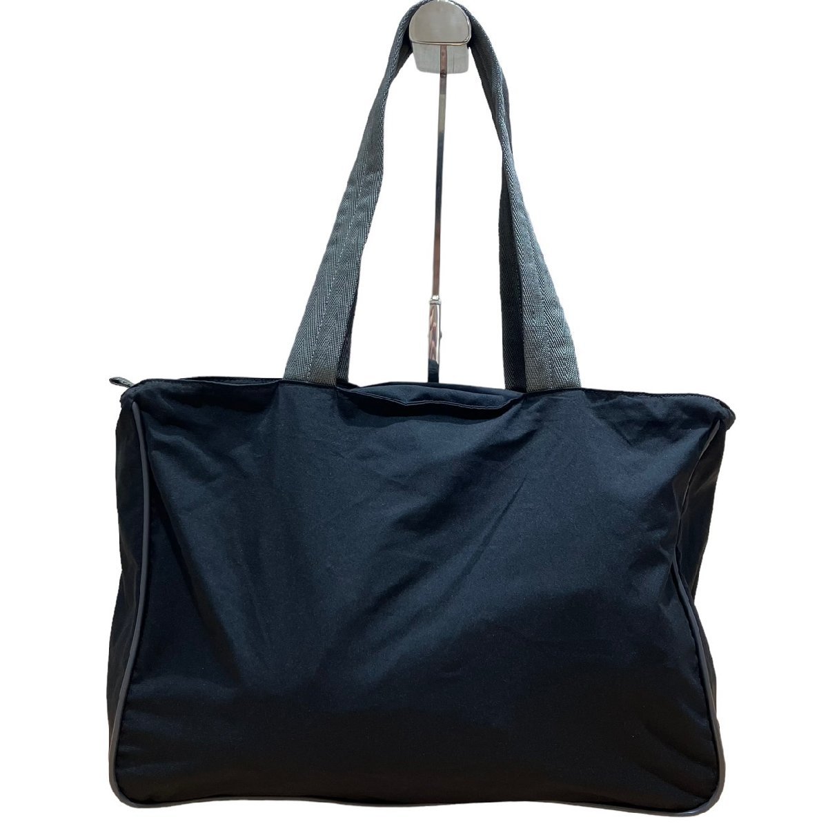 プラダ プラダスポーツ テスート ナイロン ハンドバッグ ブラック系 ロゴ 4VA062