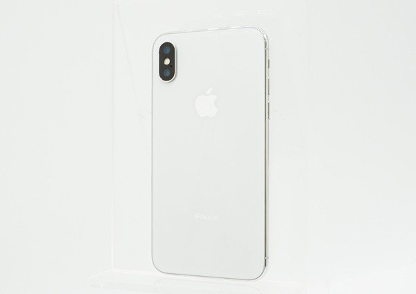 ☆SIMロック解除済み☆ au MQAY2J/A iPhone X 64GB シルバー iPhone 64GB X