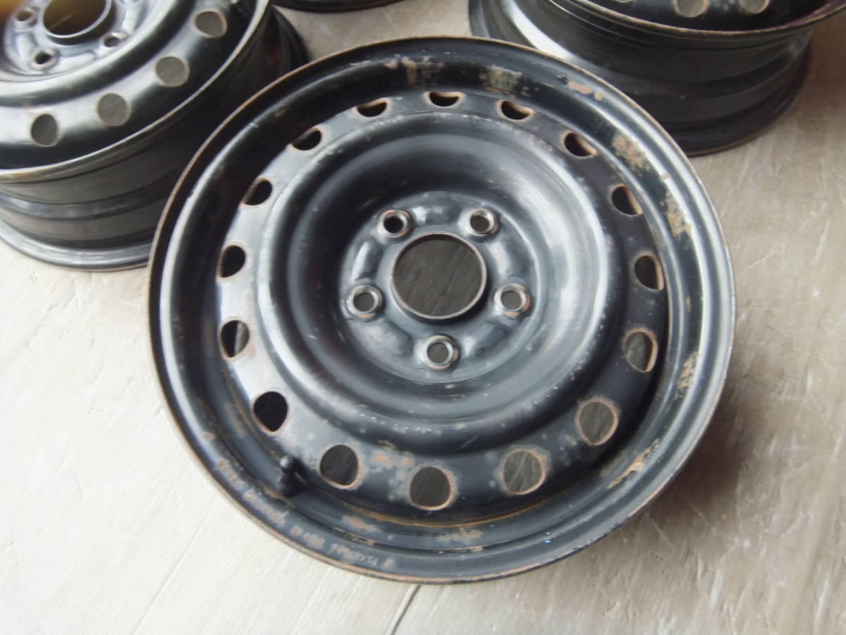 安い，人気セール 【日産】25.26セレナ 純正スチールホイール 15x5.5J 5-114.3 +45 ハブ66☆4本セット 31004-10 検)30ラフェスタ