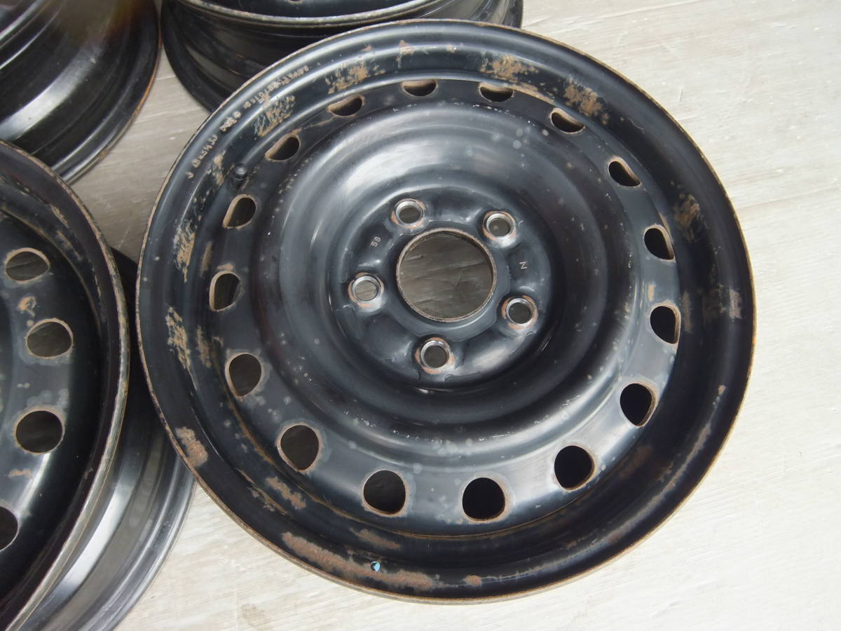 安い，人気セール 【日産】25.26セレナ 純正スチールホイール 15x5.5J 5-114.3 +45 ハブ66☆4本セット 31004-10 検)30ラフェスタ