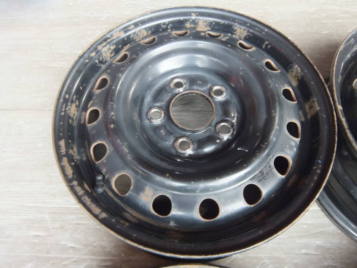 安い，人気セール 【日産】25.26セレナ 純正スチールホイール 15x5.5J 5-114.3 +45 ハブ66☆4本セット 31004-10 検)30ラフェスタ