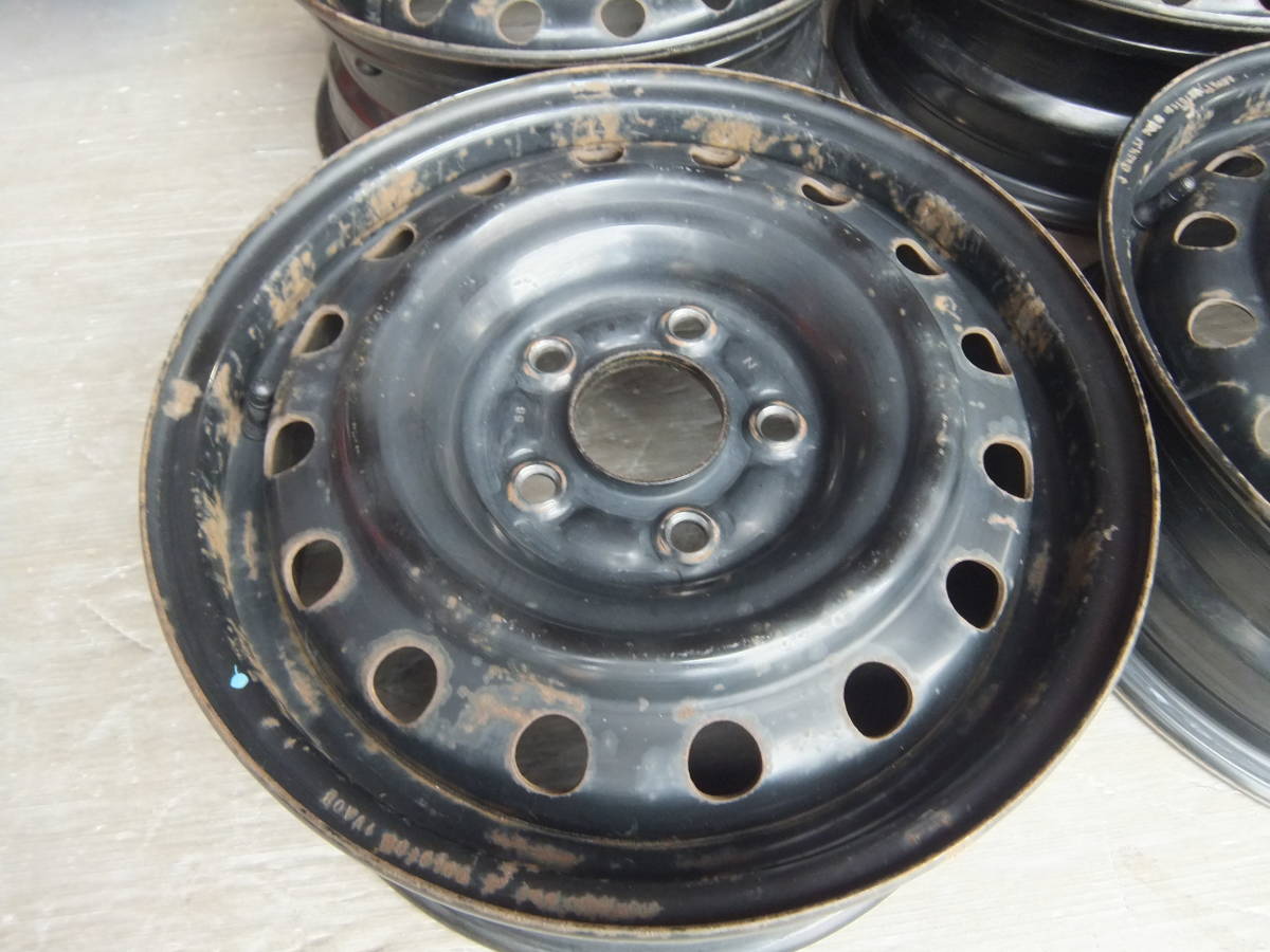 安い，人気セール 【日産】25.26セレナ 純正スチールホイール 15x5.5J 5-114.3 +45 ハブ66☆4本セット 31004-10 検)30ラフェスタ