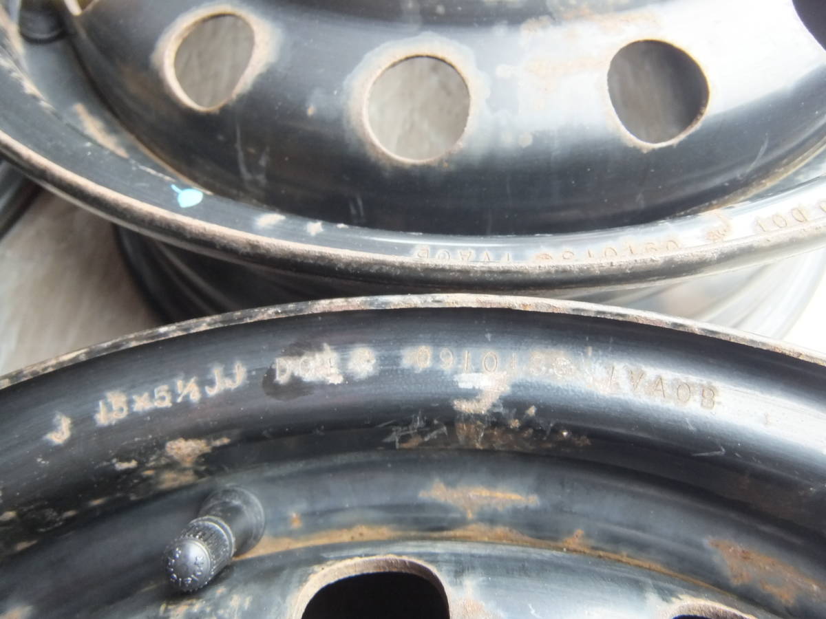 安い，人気セール 【日産】25.26セレナ 純正スチールホイール 15x5.5J 5-114.3 +45 ハブ66☆4本セット 31004-10 検)30ラフェスタ