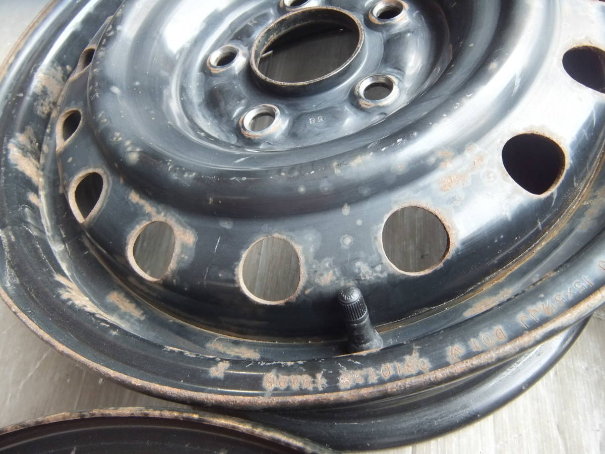 安い，人気セール 【日産】25.26セレナ 純正スチールホイール 15x5.5J 5-114.3 +45 ハブ66☆4本セット 31004-10 検)30ラフェスタ