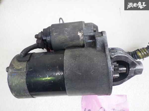 保証付 三菱 純正 Z16A GTO にて使用 セルモーター セルスターター モーター スターター ハーネス付 M1T7 2583 Z16A - リビルト スターターモーターポイントアップ中 MD309471 「三菱