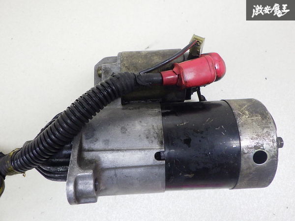 保証付 三菱 純正 Z16A GTO にて使用 セルモーター セルスターター モーター スターター ハーネス付 M1T7 2583 Z16A - リビルト スターターモーターポイントアップ中 MD309471 「三菱