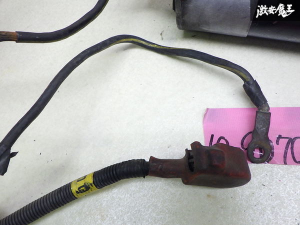 保証付 三菱 純正 Z16A GTO にて使用 セルモーター セルスターター モーター スターター ハーネス付 M1T7 2583 Z16A - リビルト スターターモーターポイントアップ中 MD309471 「三菱