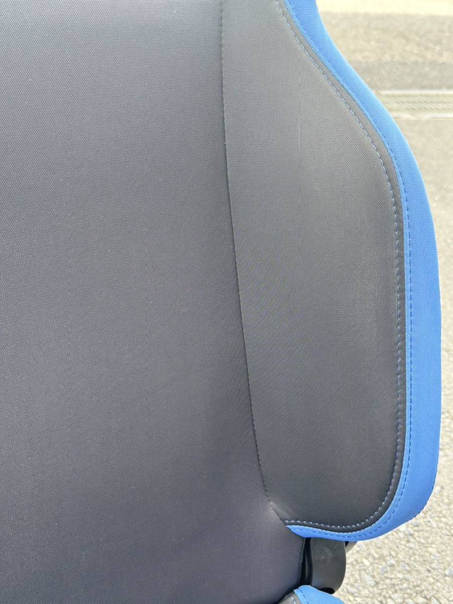 スパルコ セミバケットシート R100J 青／黒_4