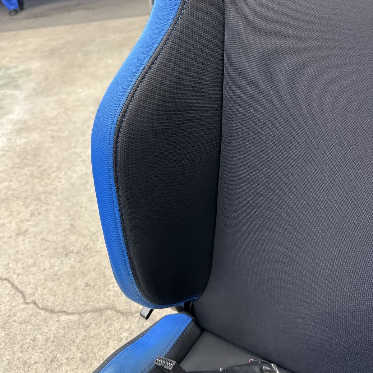 スパルコ セミバケットシート R100J 青／黒_5