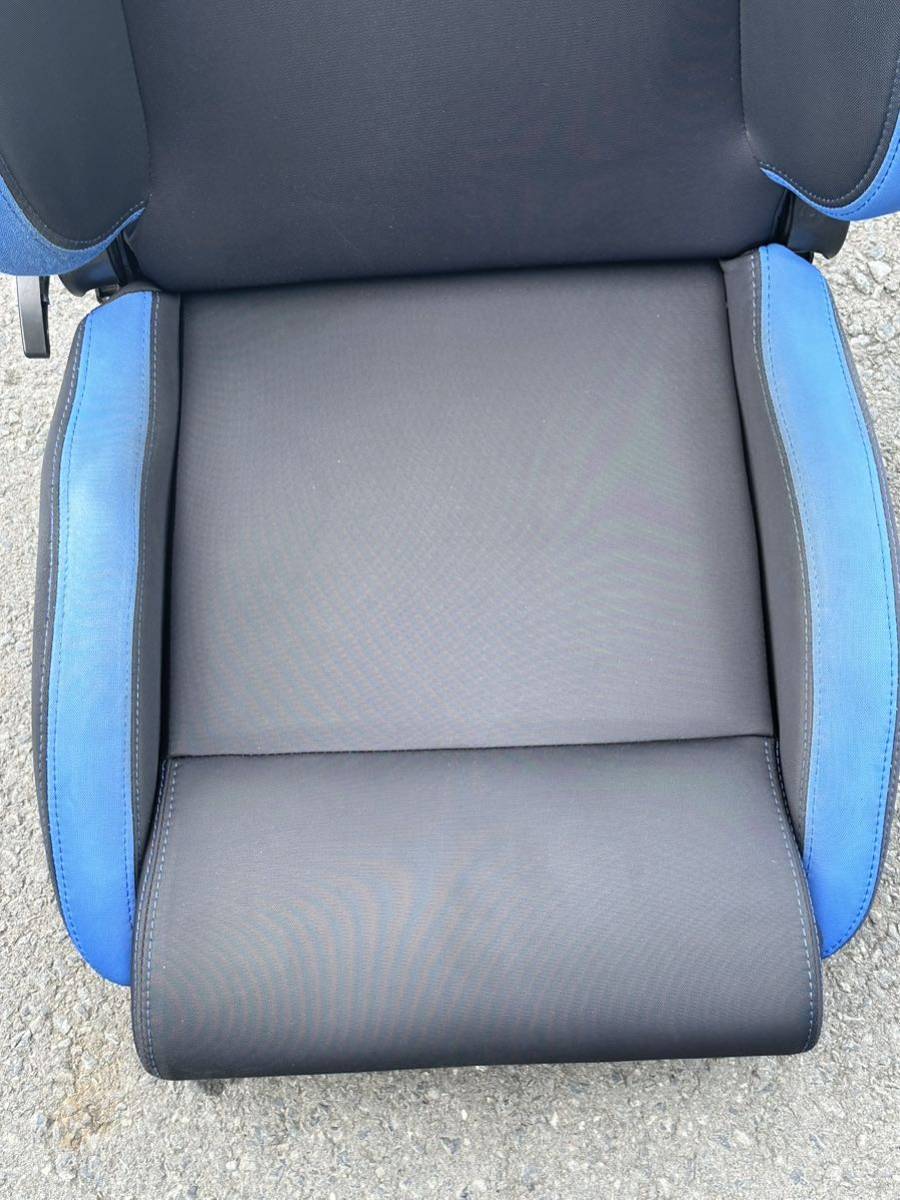 スパルコ セミバケットシート R100J 青／黒_6