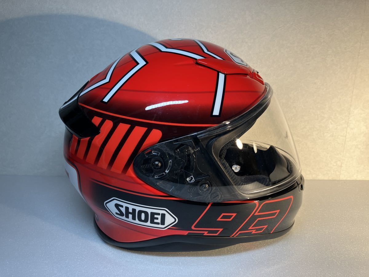 美品！！インナー交換済】SHOEI ショウエイ Z7 マルケス3 ヘルメット M  