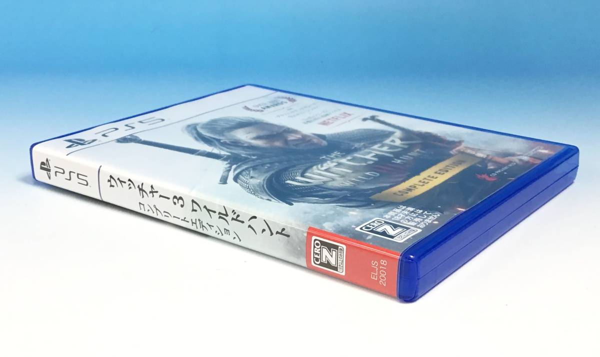動作品 PS5 ソフト ウィッチャー3 ワイルドハント コンプリート 