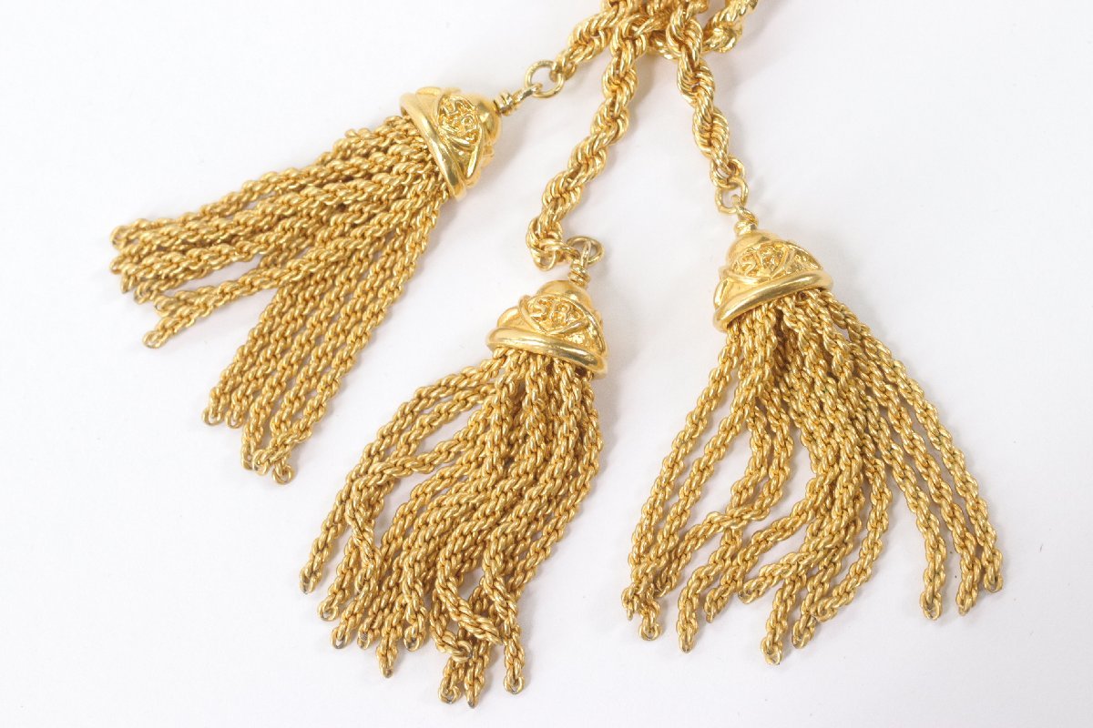 SONIA RYKIEL ソニア リキエル SR ヴィンテージ ゴールドカラー